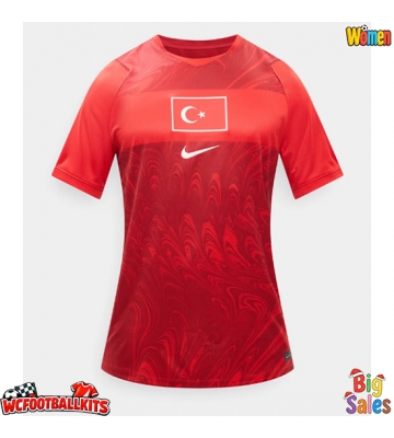 Turkey Replica Home Stadium Shirt for Women World Cup 2026 Short Sleeve